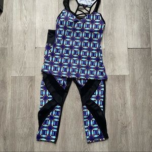 Culturefit Tank top and leggings set size S/M